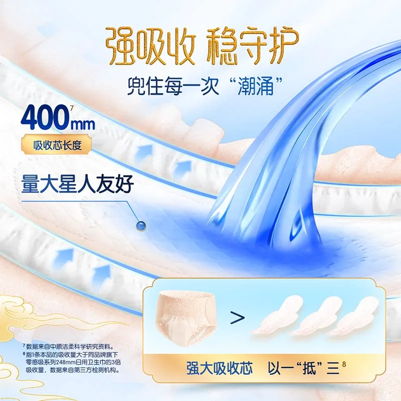朵蕾蜜日夜两用安睡裤10片包装图（细节图 1）