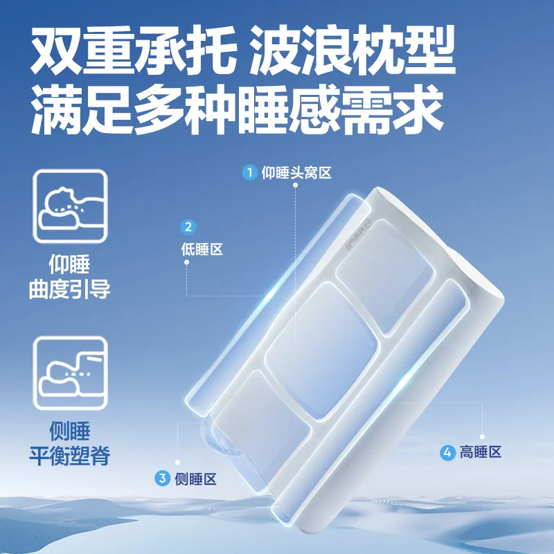 网易严选枕头B03小蓝棒记忆棉枕