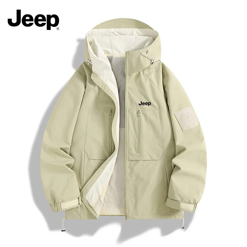 JEEP芝锋防风冲锋衣宽松版型（细节图 2）