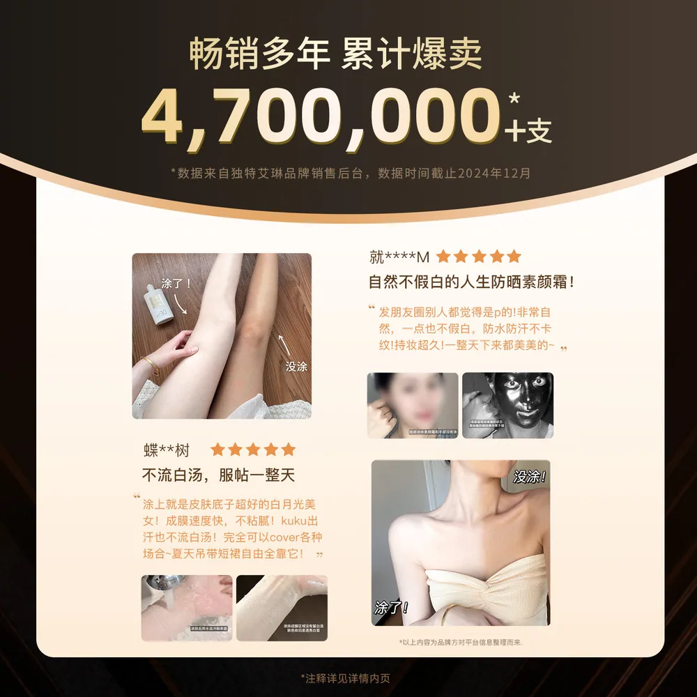 独特艾琳美白防晒素颜霜115ml主图（细节图 1）