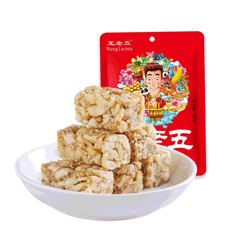王老五花生酥80g*6袋