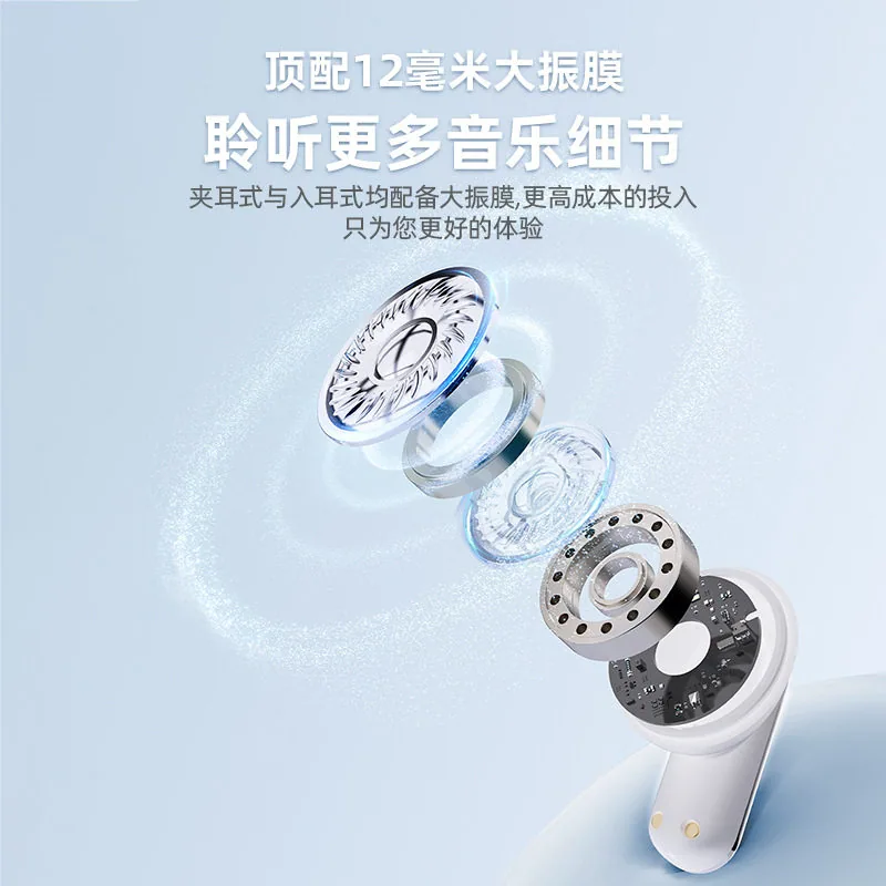 灯火阑珊铺OWS夹耳无线蓝牙耳机主图（细节图 1）