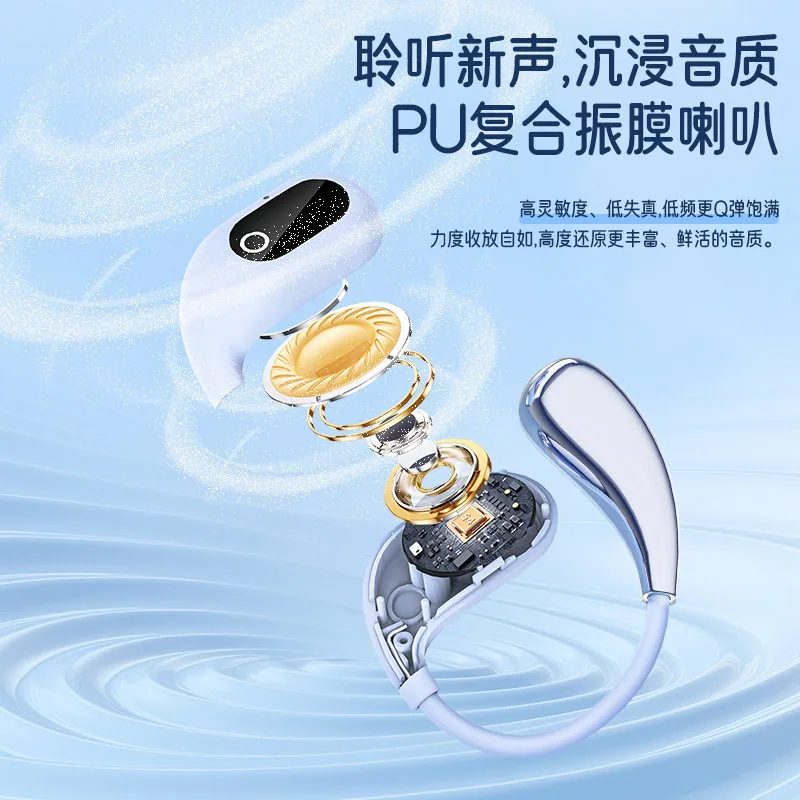 落英缤纷坊挂耳式无线蓝牙耳机（细节图 2）