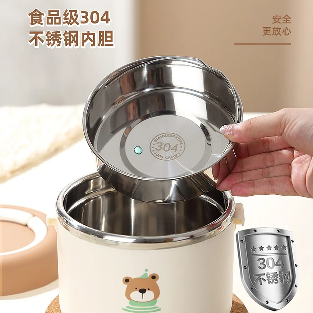 梵施家品不锈钢保温饭盒1150ML主图（细节图 1）