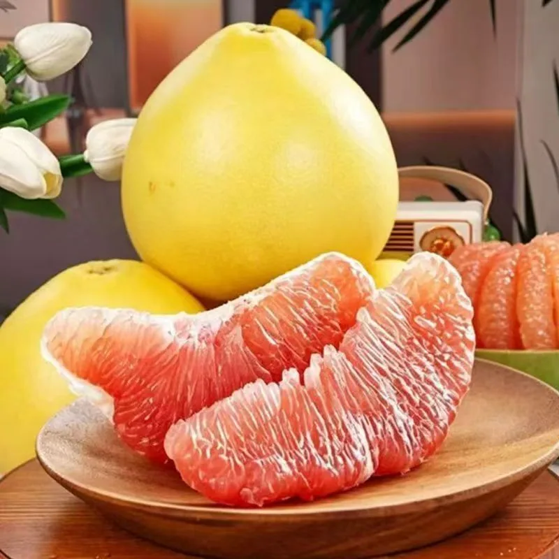 广西红心柚带箱5-6斤粉红果肉（细节图 2）