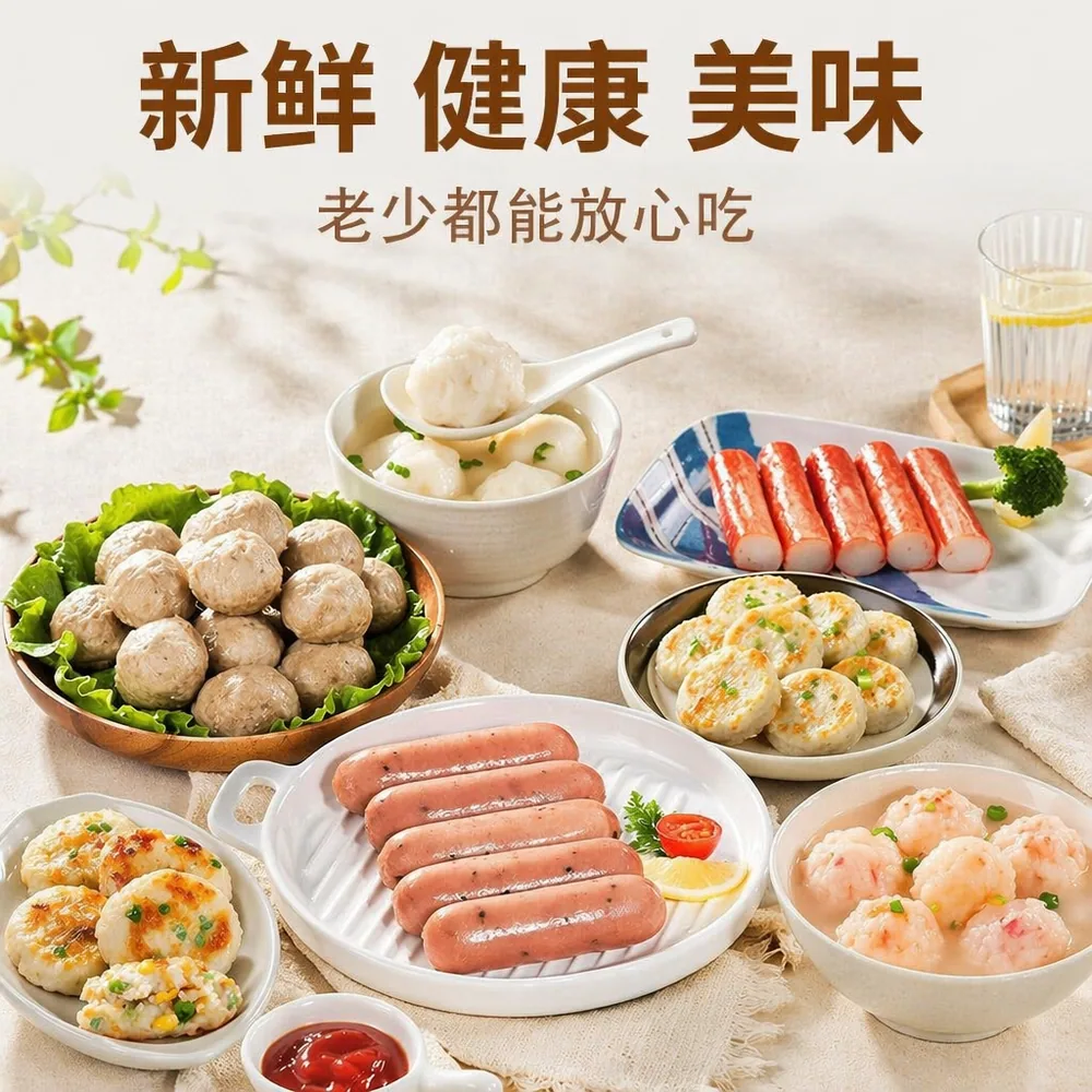 丰华火锅丸子合集虾滑虾球虾排（细节图 1）