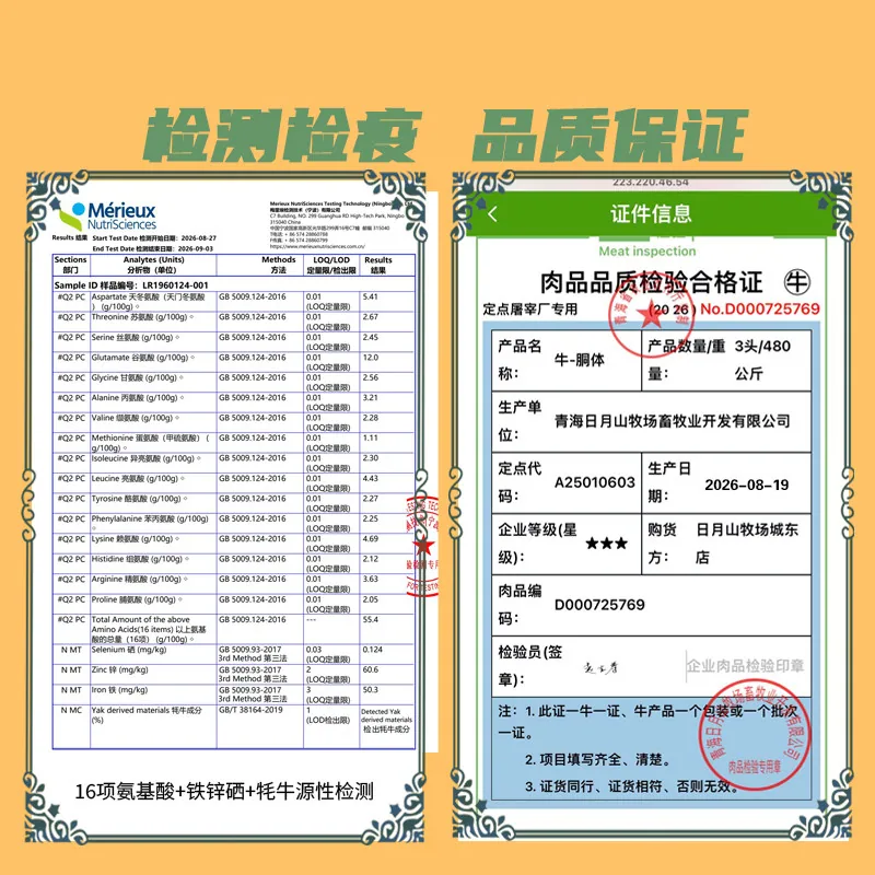 元气饱藏手撕牦牛肉干双口味小包装（细节图 1）
