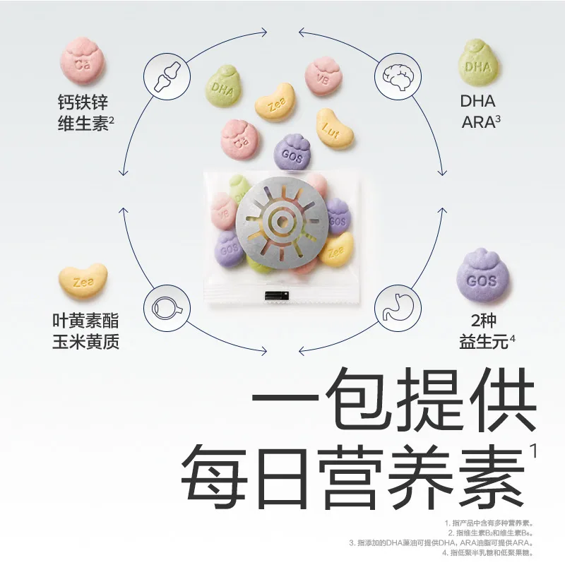 光合星球奶香小软饼7g*28袋包装图（细节图 1）