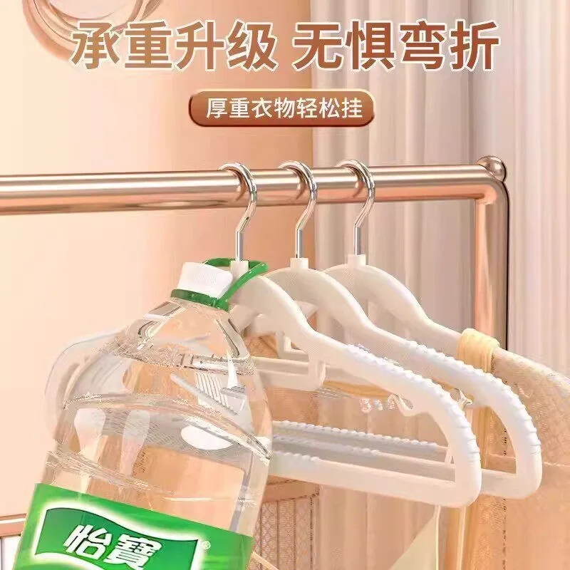 象牙白防滑无痕一体款可旋转衣架10个（细节图 2）