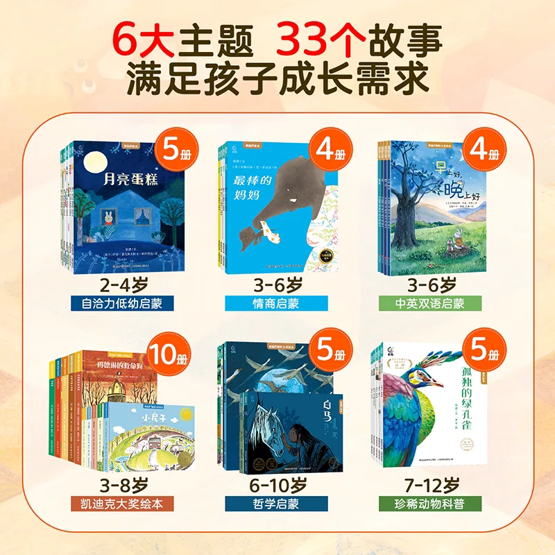 青葫芦《晚安，月亮》中英双语绘本封面（细节图 1）