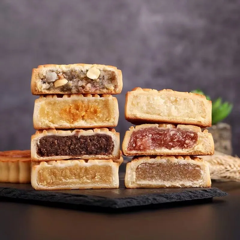 允赫中秋月饼礼盒装多口味广式（细节图 1）