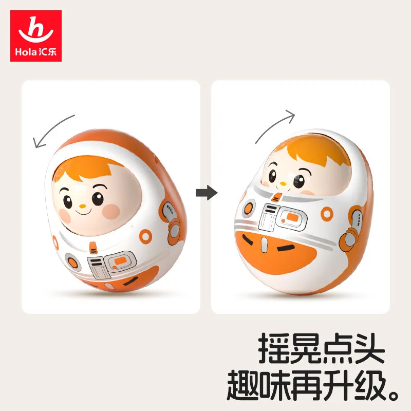 汇乐点头不倒翁婴儿玩具0-1岁款（细节图 2）