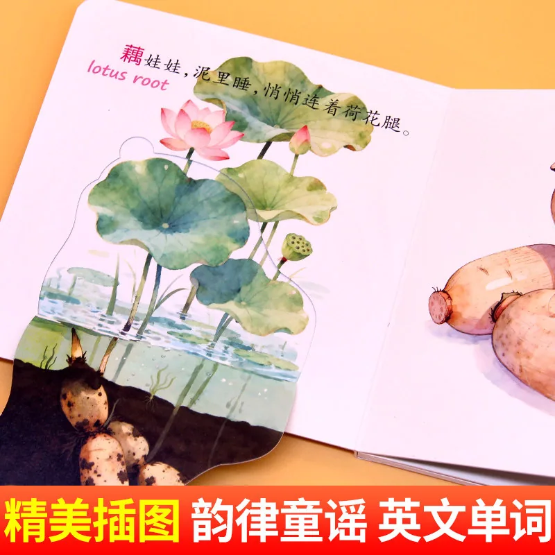 盛泰图书0-6岁亲子食育翻翻书10本套装全册（细节图 2）