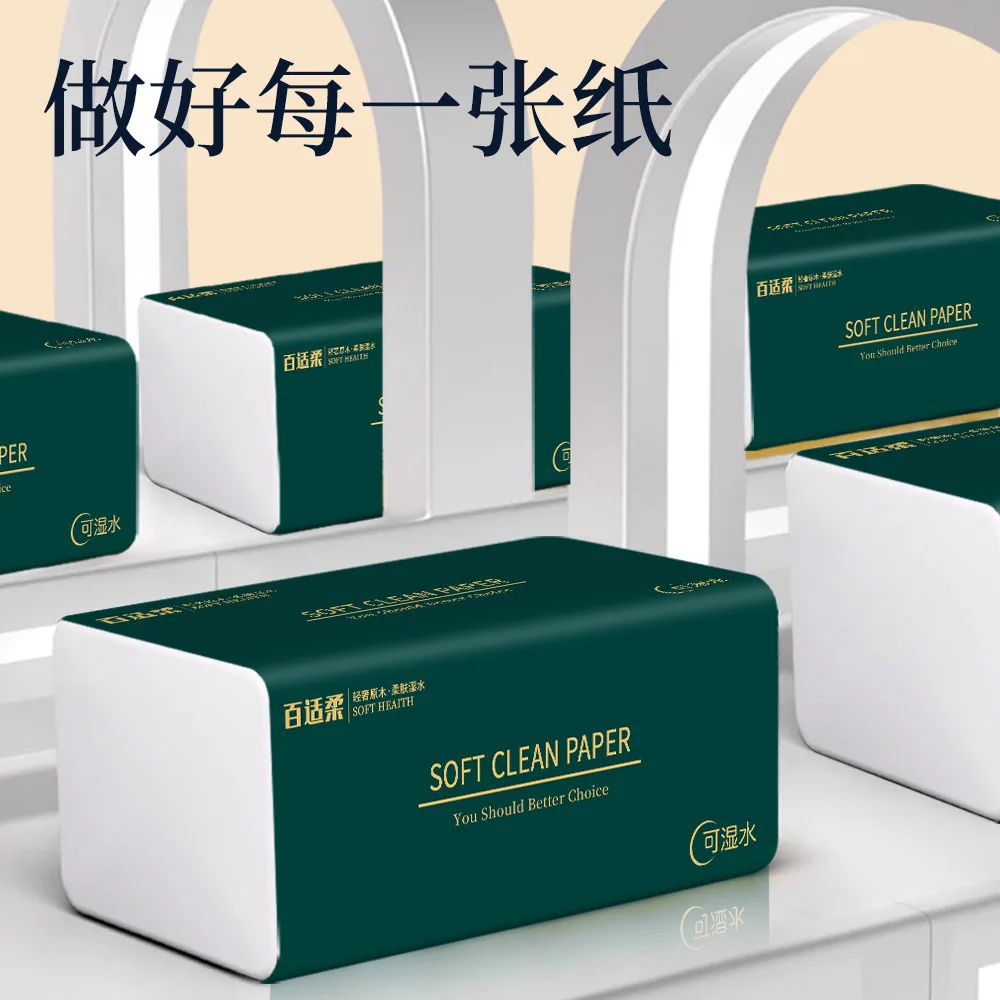 百适柔5包装抽纸420张原生木浆（细节图 1）