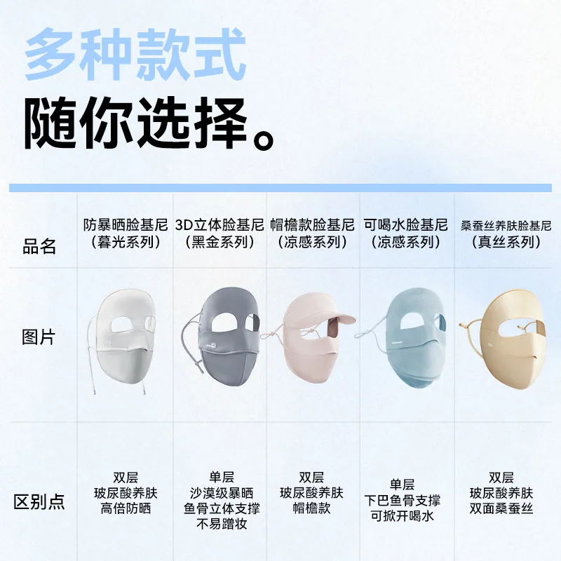 ohsunny全脸防晒面罩女款