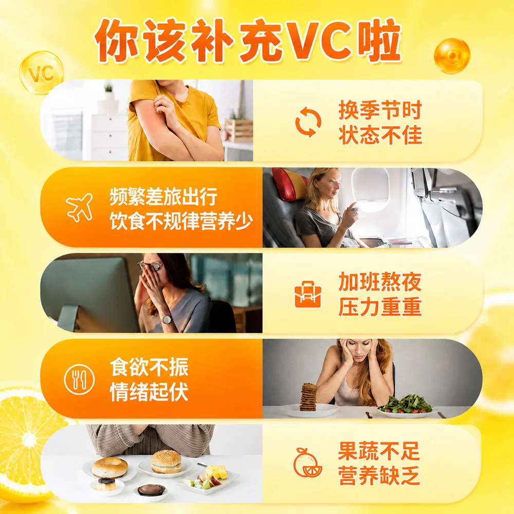 FIIDES汤宝康维生素C咀嚼片60片瓶装（细节图 2）
