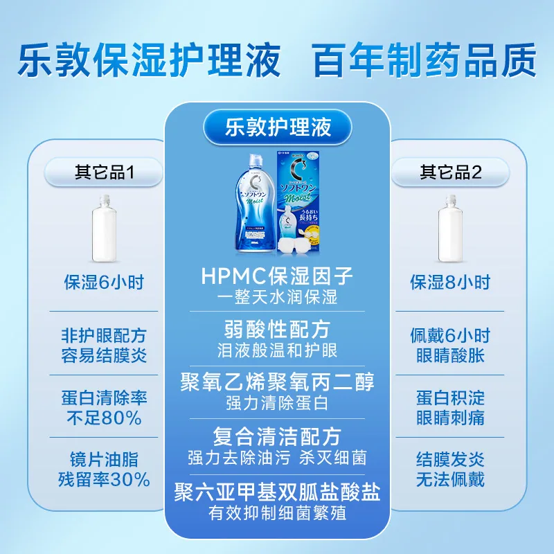 乐敦清C3美瞳护理液500ml