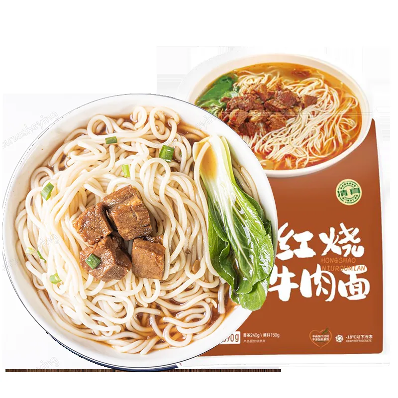 春花邱食牛骨清汤面410g*4袋