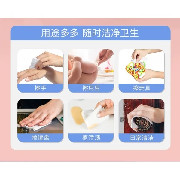 文哥家居湿巾纸大包母婴80抽一包（细节图 2）