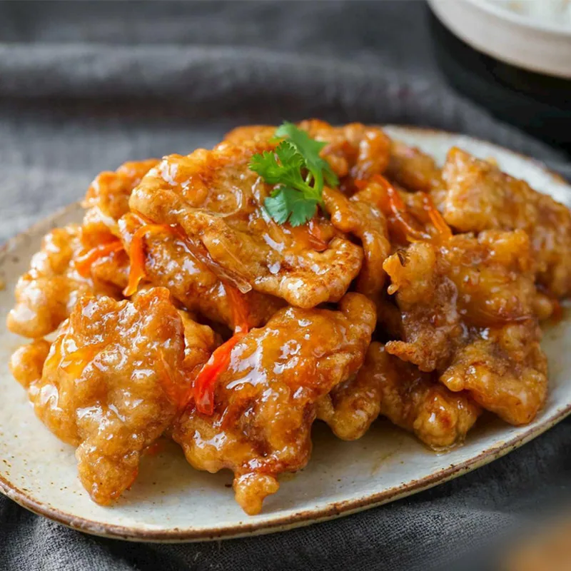 春花邱食锅包牛肉400g三袋装（细节图 2）