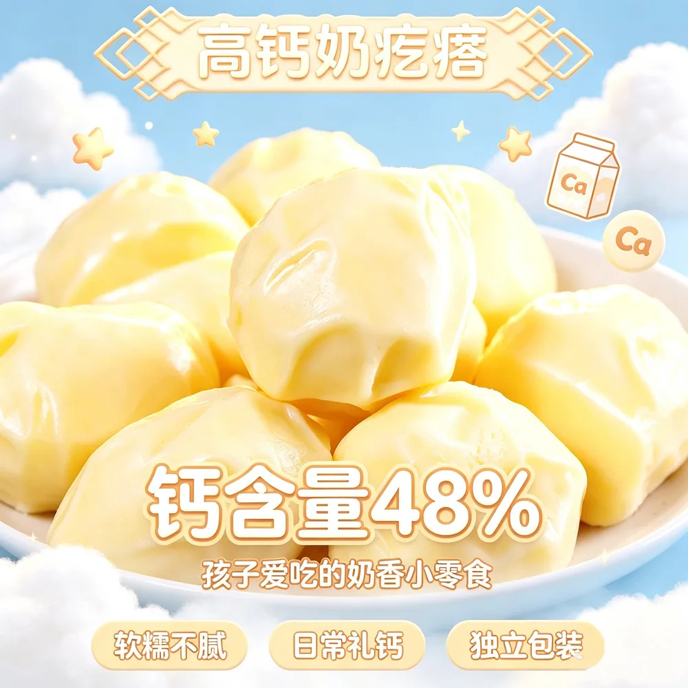 西域守艺新疆高钙奶疙瘩500克独立小包装（细节图 1）