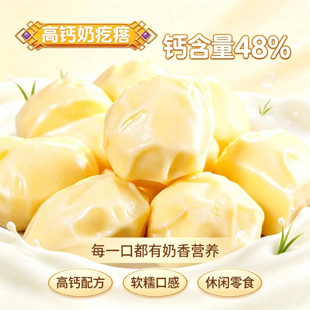 西域守艺新疆高钙奶疙瘩500克独立小包装（细节图 2）
