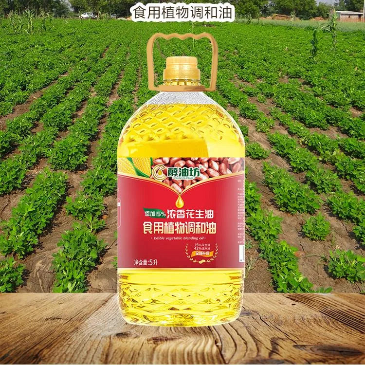 醇油坊一级浓香花生调和油5L大桶（细节图 1）