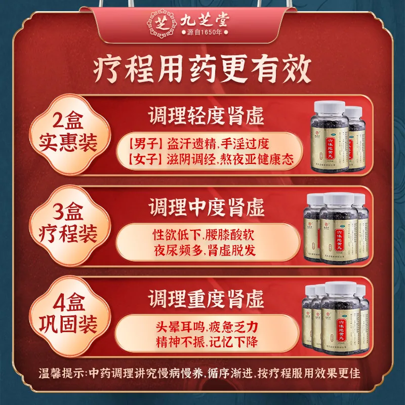 九芝堂六味地黄丸正品装（细节图 1）