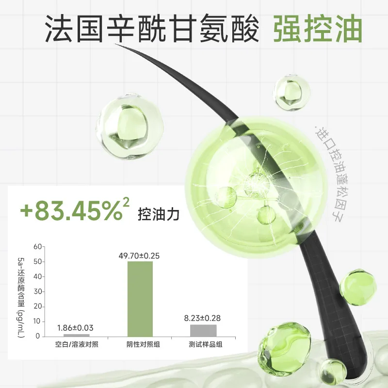 卡夫8D玻尿酸控油洗发水520g大瓶装（细节图 1）