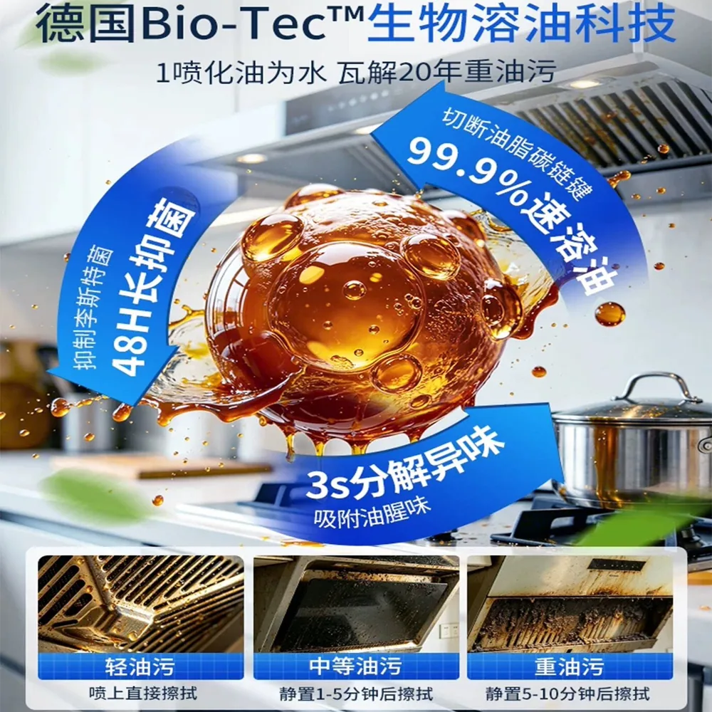 仓鼠妈妈油污净除臭喷雾
