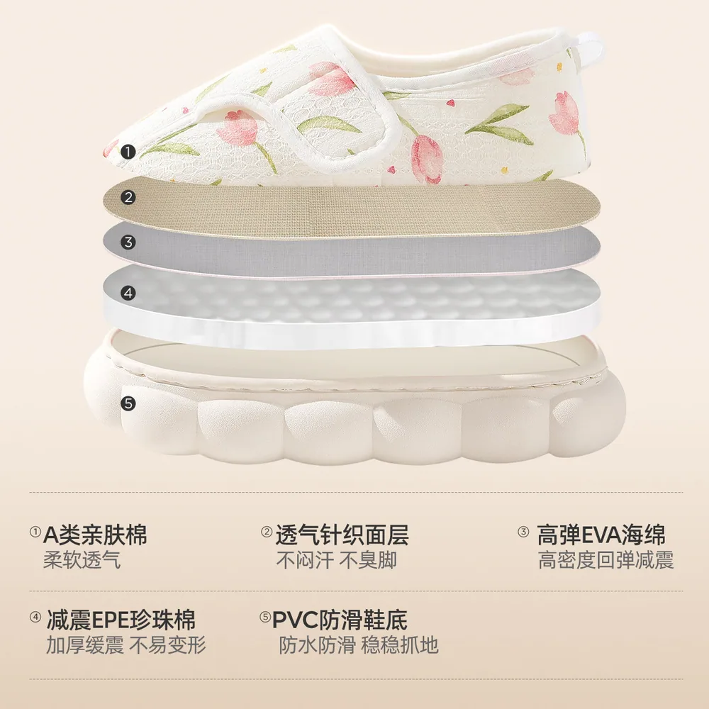 婧麒JQ婧麒月子鞋夏薄款包跟软底 35-40码（细节图 2）
