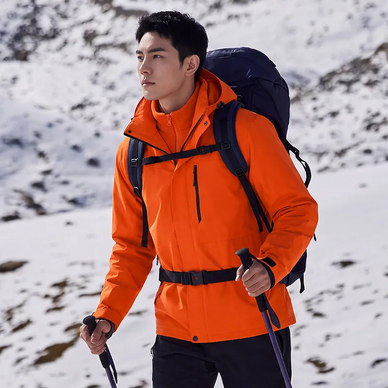 雪中飞冬季三合一羽绒服可拆卸内胆款（细节图 2）
