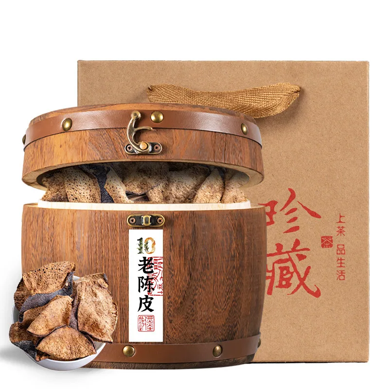 翠春园圆木桶茶叶礼盒