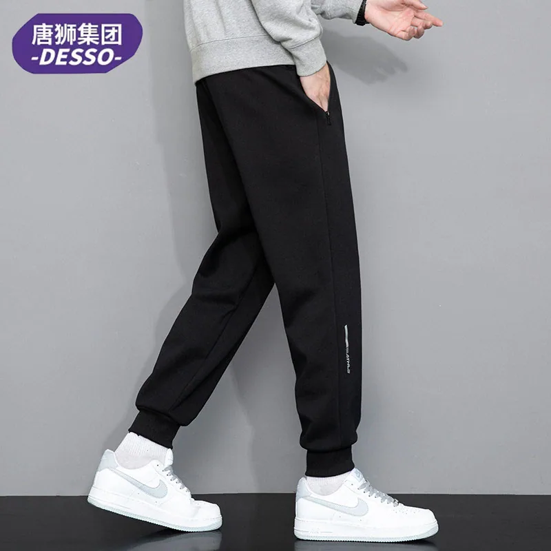 DESSO秋季运动情侣卫裤