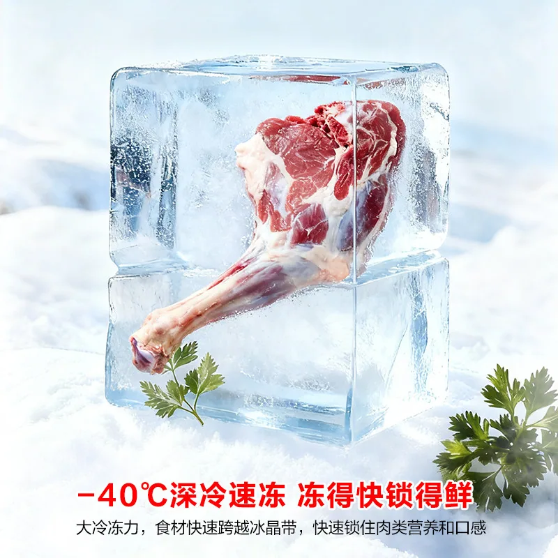容声300升大容量减霜冰柜卧式柜身（细节图 1）