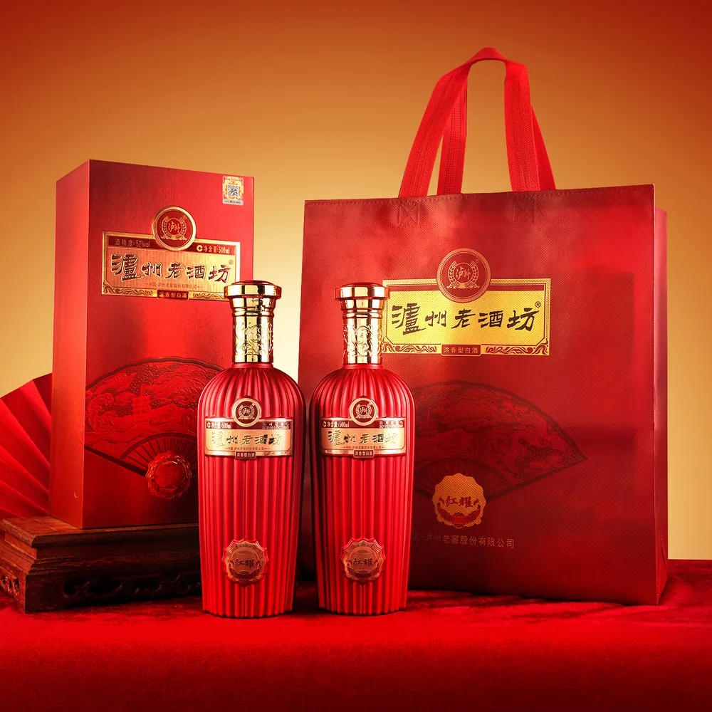泸州老窖老酒坊红耀52度500ml两瓶礼盒（细节图 1）
