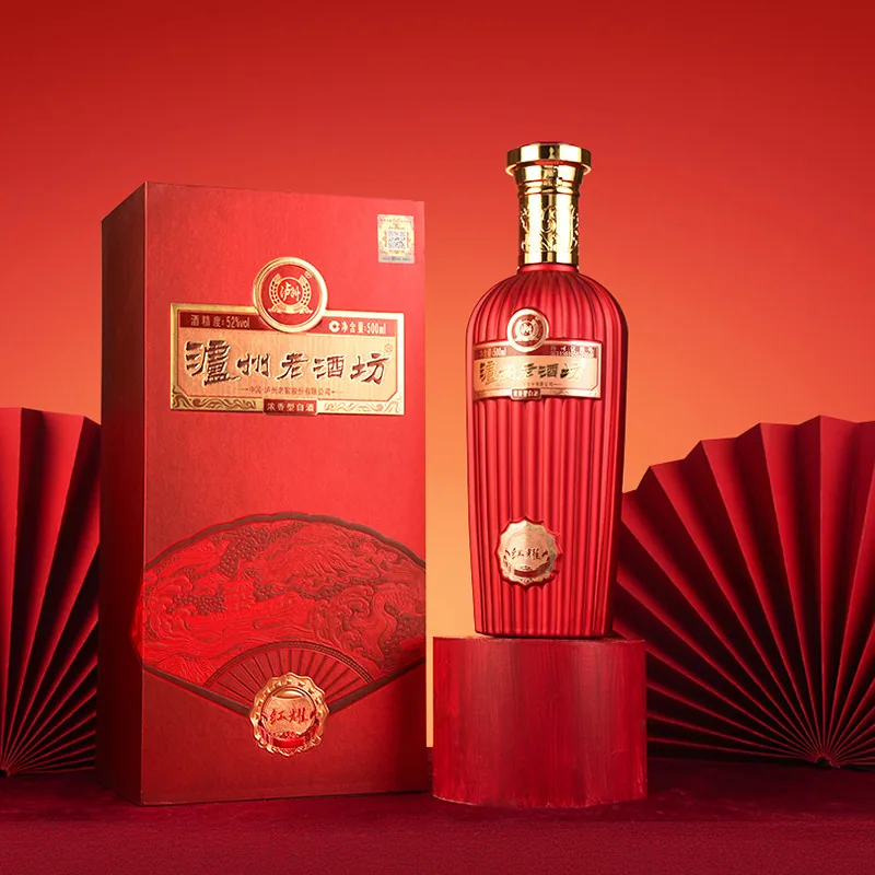 泸州老窖老酒坊红耀52度500ml两瓶礼盒（细节图 2）