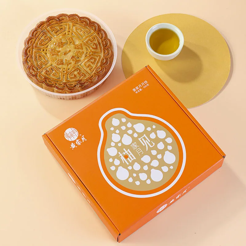 公馆黄记五仁叉烧广西大月饼一盒（细节图 1）