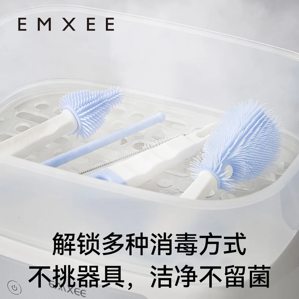 嫚熙便携新生婴儿专用奶瓶刷五合一套装（细节图 2）