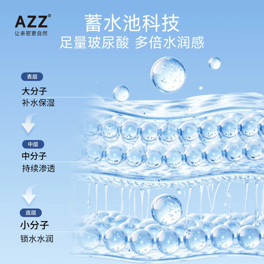 AZZ超薄玻尿酸避孕套16只装（细节图 2）