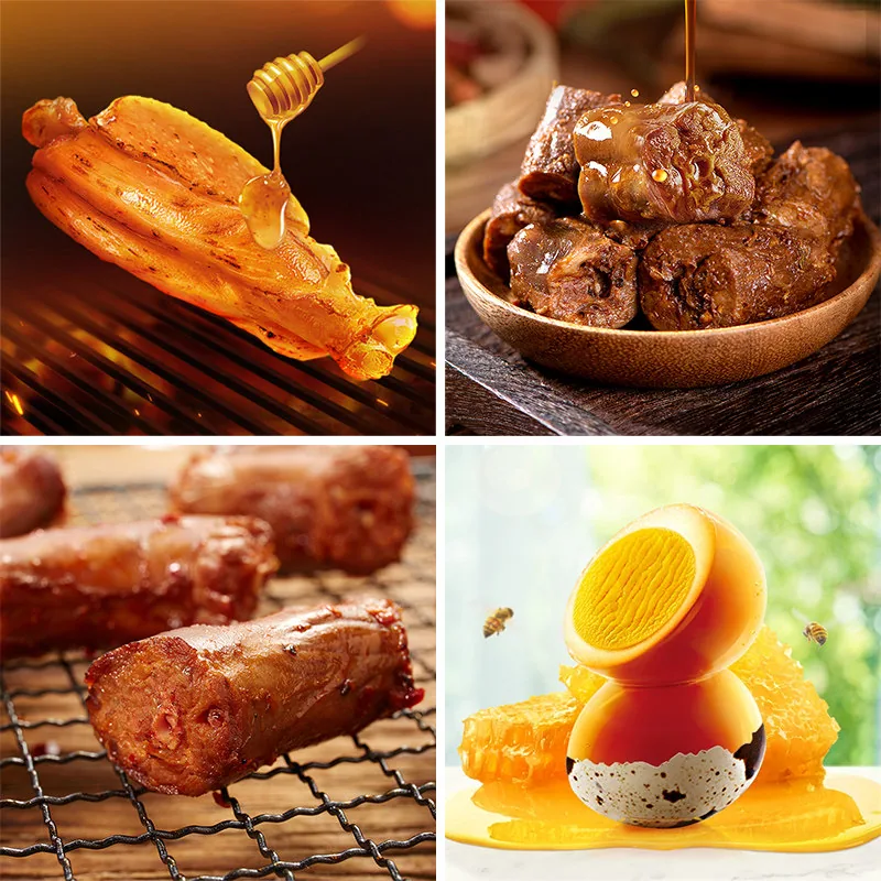 无穷鸭脖伴翅鸭腿合集混装零食（细节图 1）