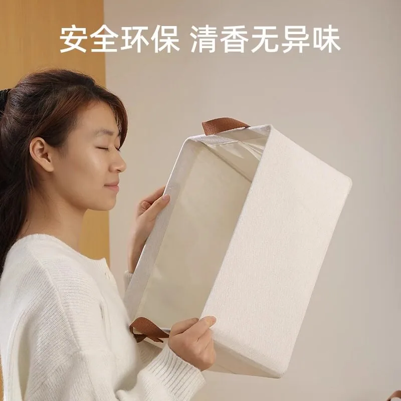 鼎盛工艺厂大号棉麻钢架收纳筐主图（细节图 1）
