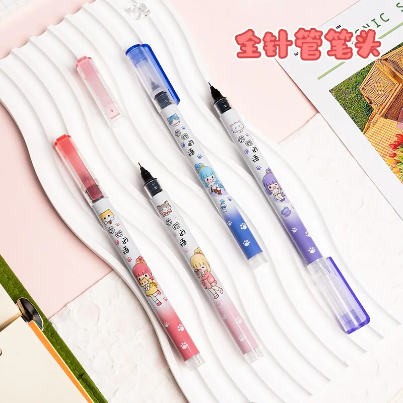 直液式走珠笔学生专用速干刷题笔6支装（细节图 2）