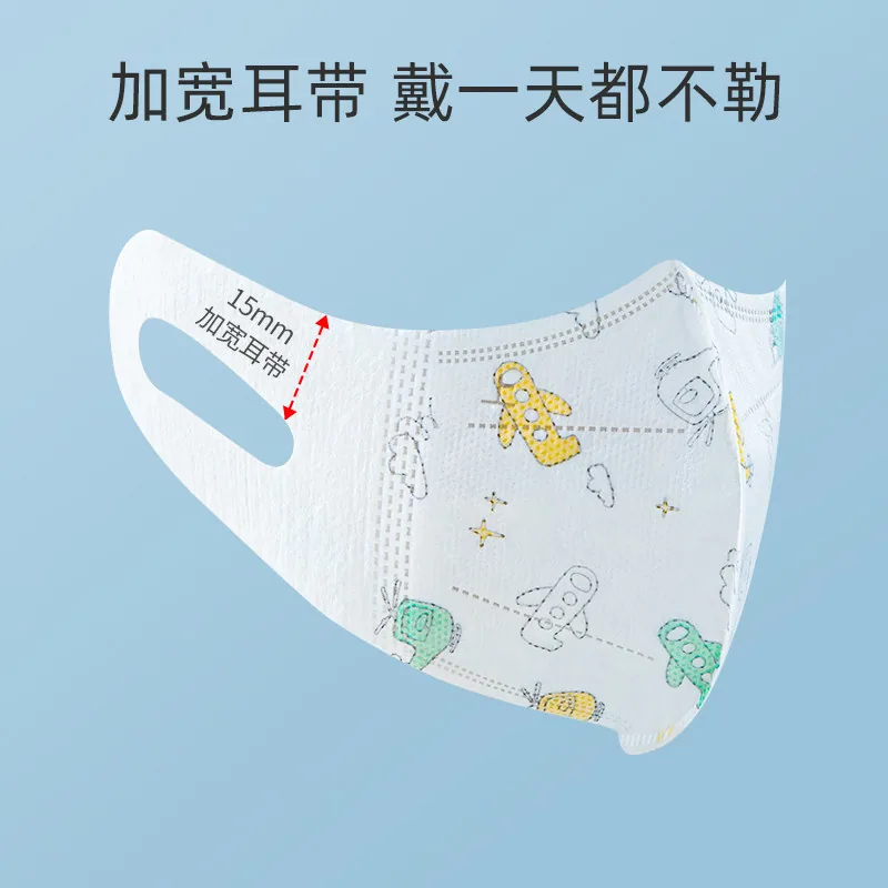 贝肽斯儿童口罩3d立体0到12岁宝宝专用（细节图 1）