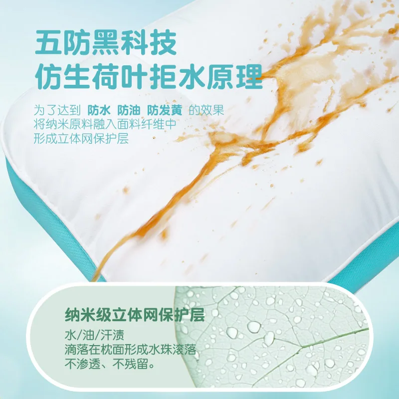 匹鲁亲子款分区五维防护枕