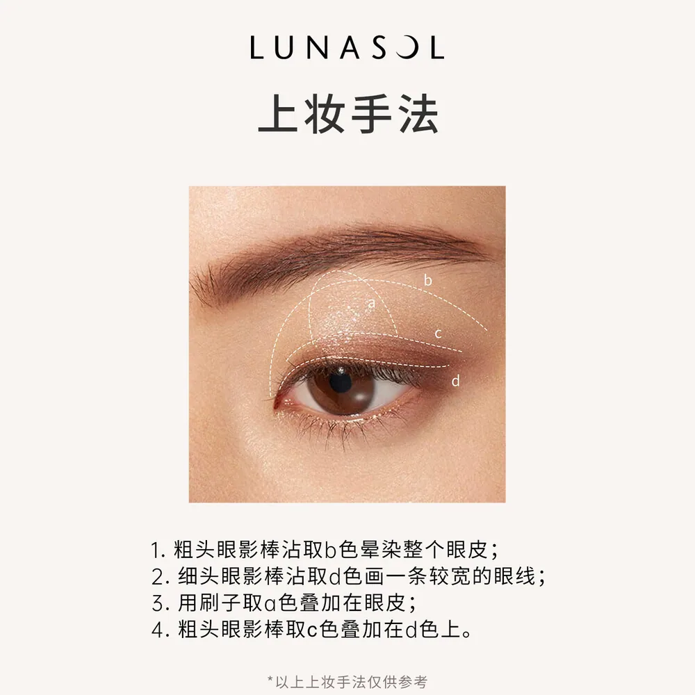 Kanebo灵眸亮彩精致眼影四色盘（细节图 2）
