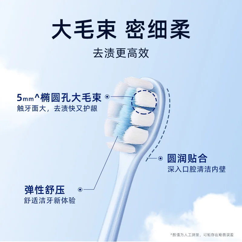 欧志姆云柔感牙刷软毛成人2支装（细节图 1）