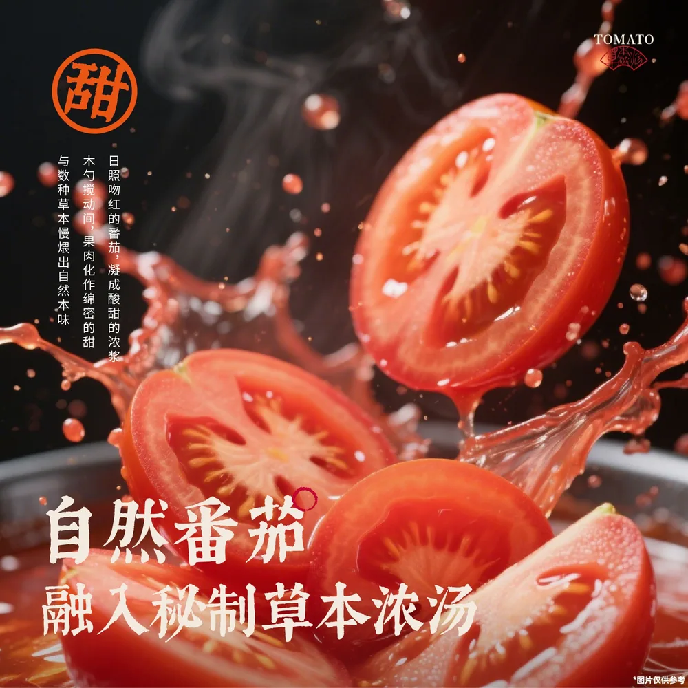 和府捞面番茄酸辣浓汤面非油炸速食袋装（细节图 2）