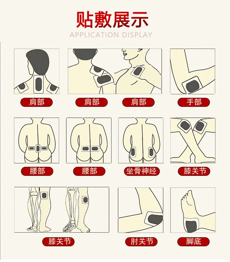冀仁万痛筋骨贴膏40贴盒装（细节图 2）