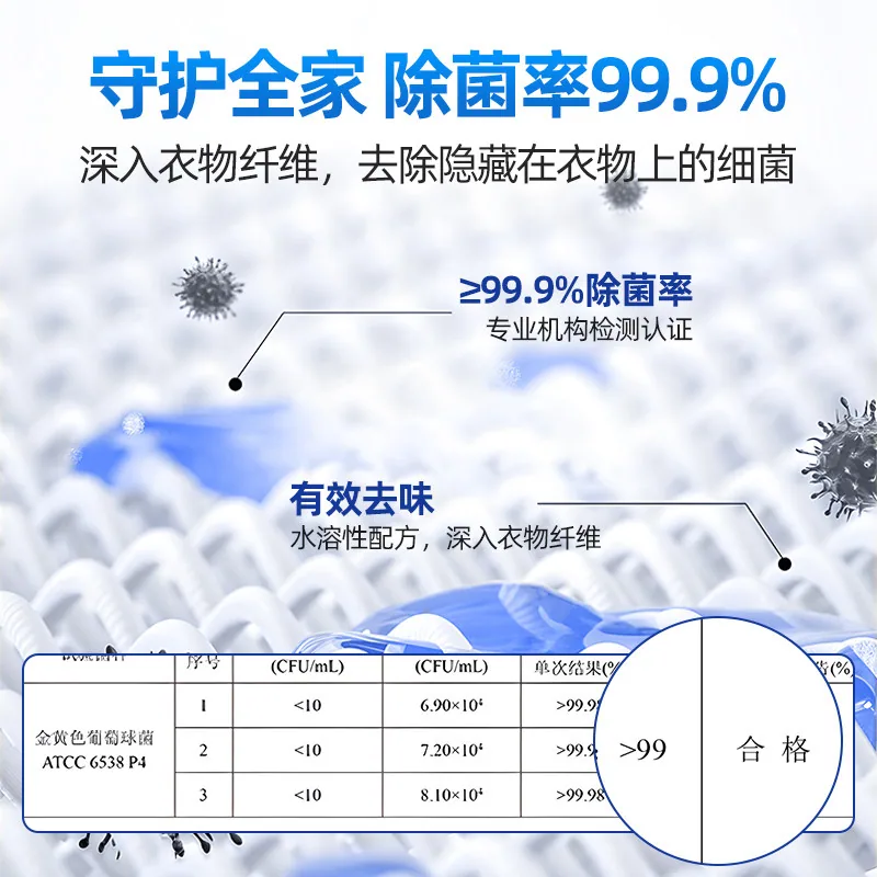泰克斯乐家用衣物除菌液1200ml桶装（细节图 1）